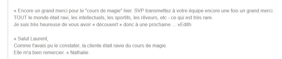 Commentaire magic academy